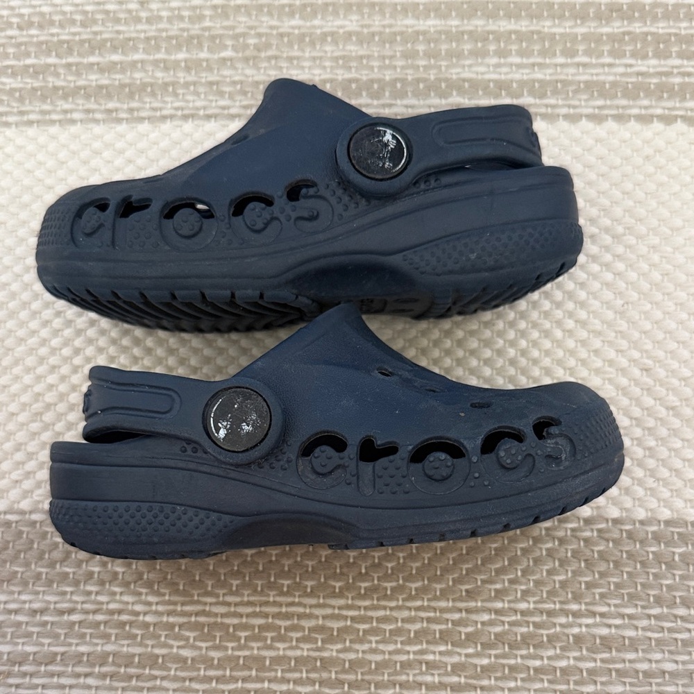 CROCS Kids Blue Sandals - Picture 2 of 4